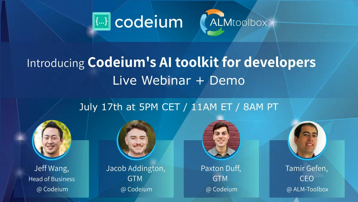 codeium alm-toolbox webinar