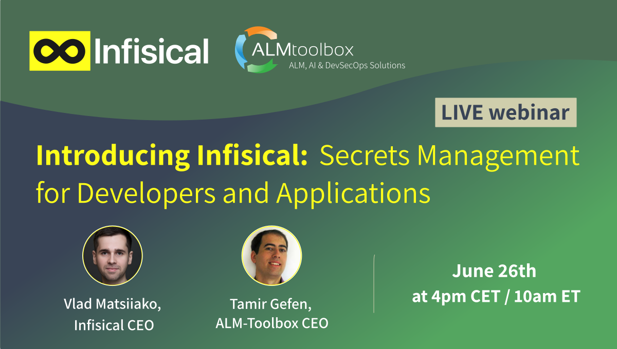 Infisical webinar