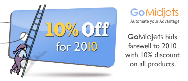 10% Off for 2010